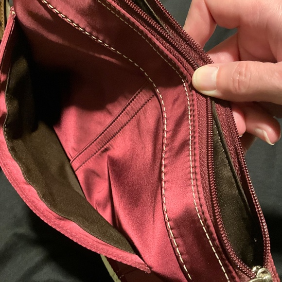 COACH Cranberry Red Crossbody Bag H1094-Z16248 - Picture 4 of 7